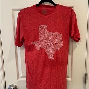 Red Graphic Short Sleeve Tee